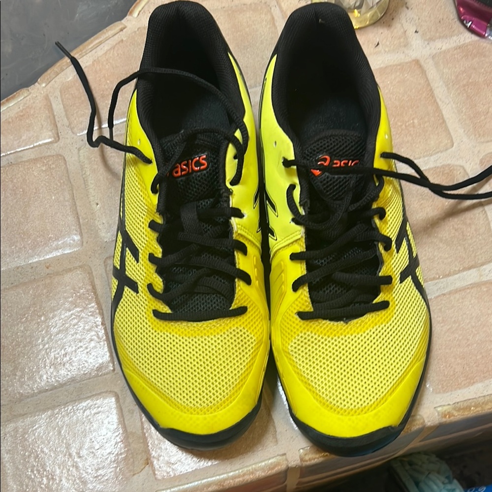 ASICS Men's Yellow Running Shoes